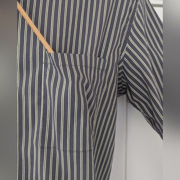 Theory Camp Shirt Preppy Heritage Quiet Luxury Academia Nostalgiacore SM - Picture 4 of 11